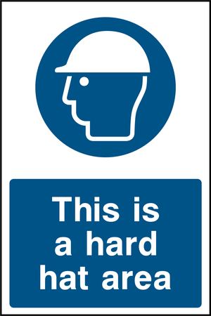 This 1s a hard hat area