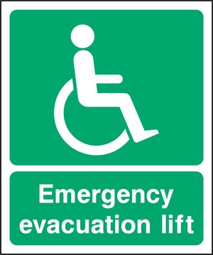 Emergency evacuation lift