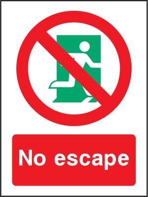 Emergency Escape Sign