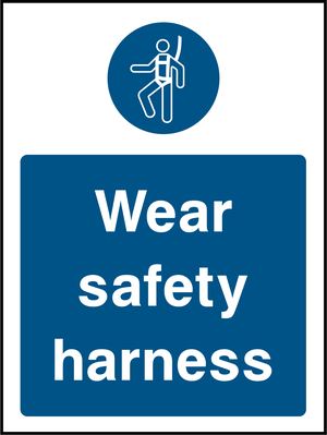 Wear safety harness