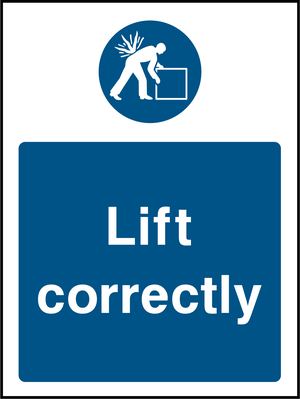 Lift correctly