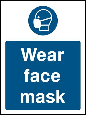 Wear face mask