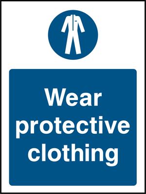 Wear protective clothing