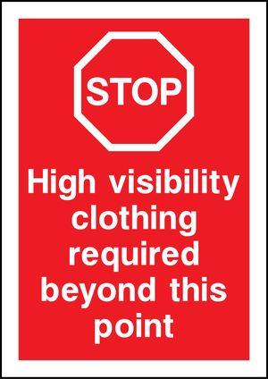 Mandatory Signs - Protective Clothing Sign