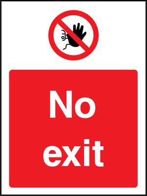 Prohibition - Access Restricted Sign