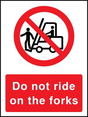 Prohibition - Machinery Sign