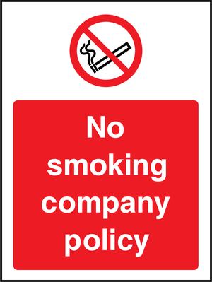 Prohibition - Smoking Sign